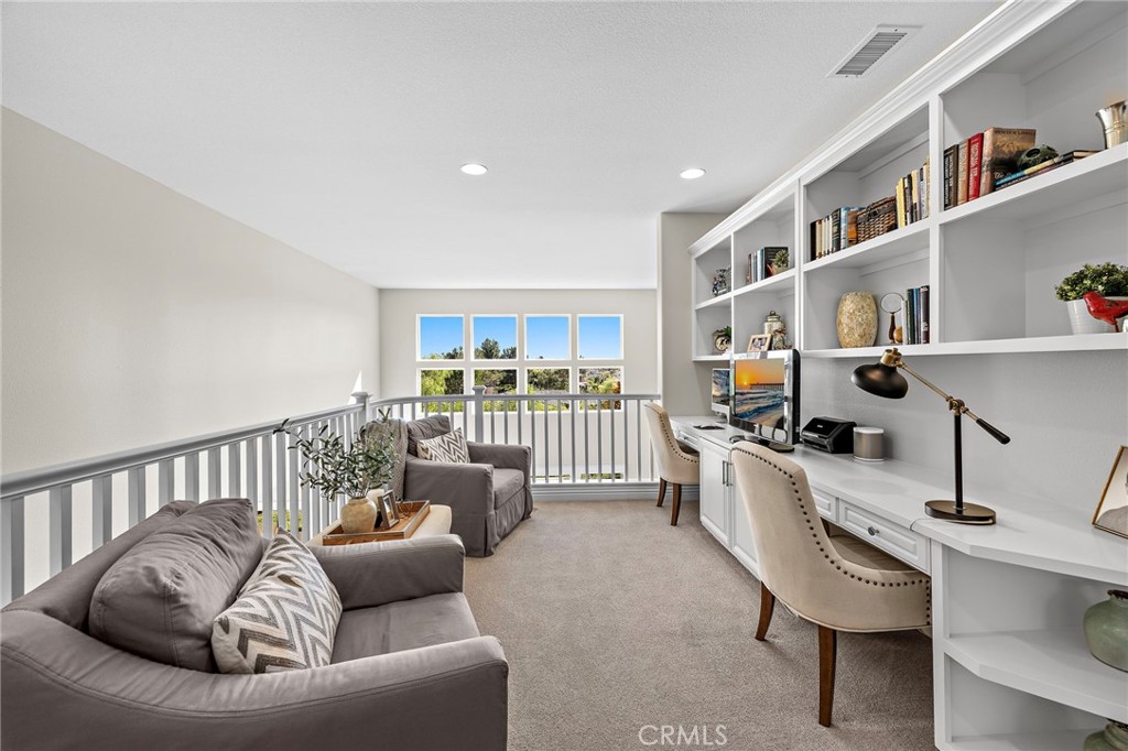 The office? Library? Work space? Play area? Craft haven? The possibilities are endless! - roomy and a beautiful built-in - 17 Raleigh Court, Coto de Caza CA 92679 - photo 26