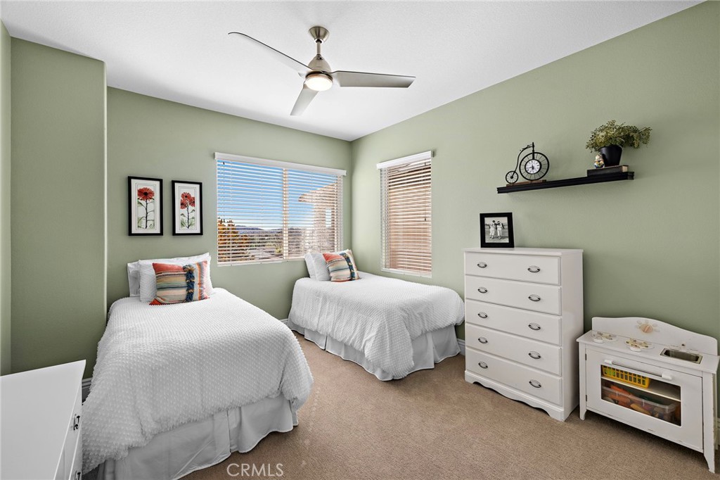 Bedroom #4 is on the back of the home and beautiful! Very spacious! - 17 Raleigh Court, Coto de Caza CA 92679 - photo 32