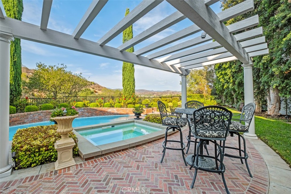 Backyard Oasis with Panoramic Mountain Views + Golf Course Views + Built-in BBQ Area, Seating Area, Pool, Spa, Grass - 2 Lippizaner, Coto de Caza CA 92679 - photo 37