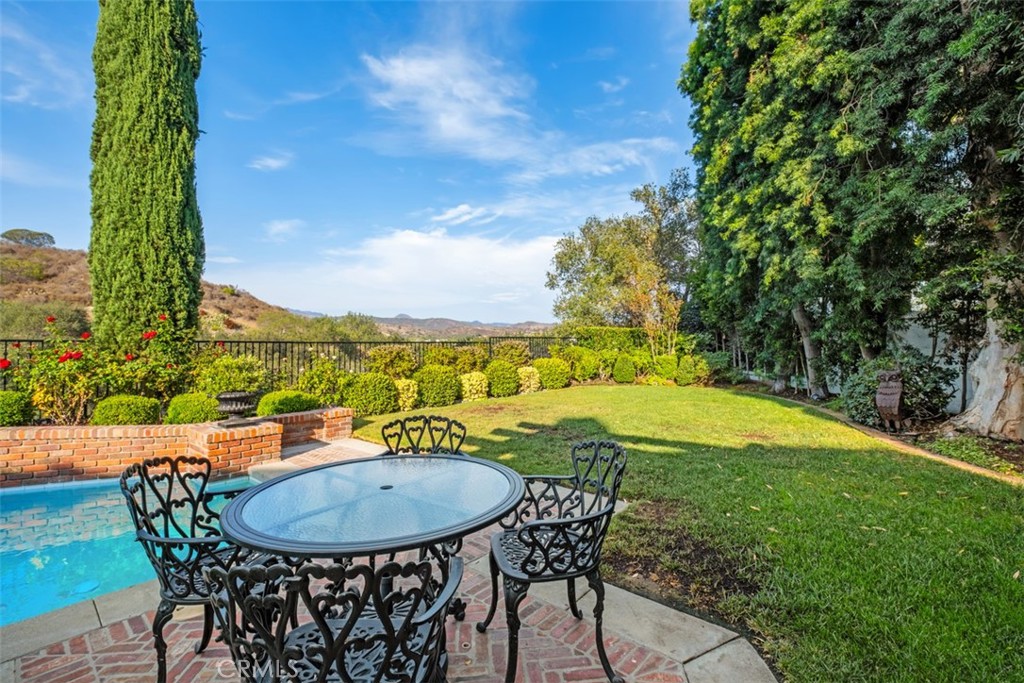 Backyard Oasis with Panoramic Mountain Views + Golf Course Views + Built-in BBQ Area, Seating Area, Pool, Spa, Grass - 2 Lippizaner, Coto de Caza CA 92679 - photo 38