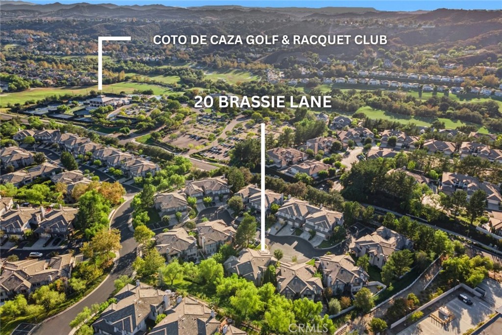 Aerial - Amazing Location! Coto de Caza Club House Nearby - 20 Brassie, Coto de Caza CA 92679 - photo 8