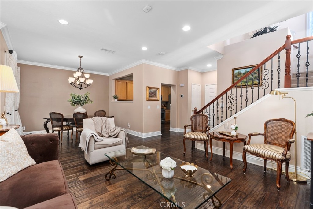 Living Room Opens to Dining Area - 20 Brassie, Coto de Caza CA 92679 - photo 6