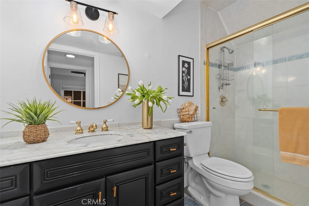 Downstairs Full Bathroom - 23436 Via Alondra, Coto de Caza CA 92679 - photo 28