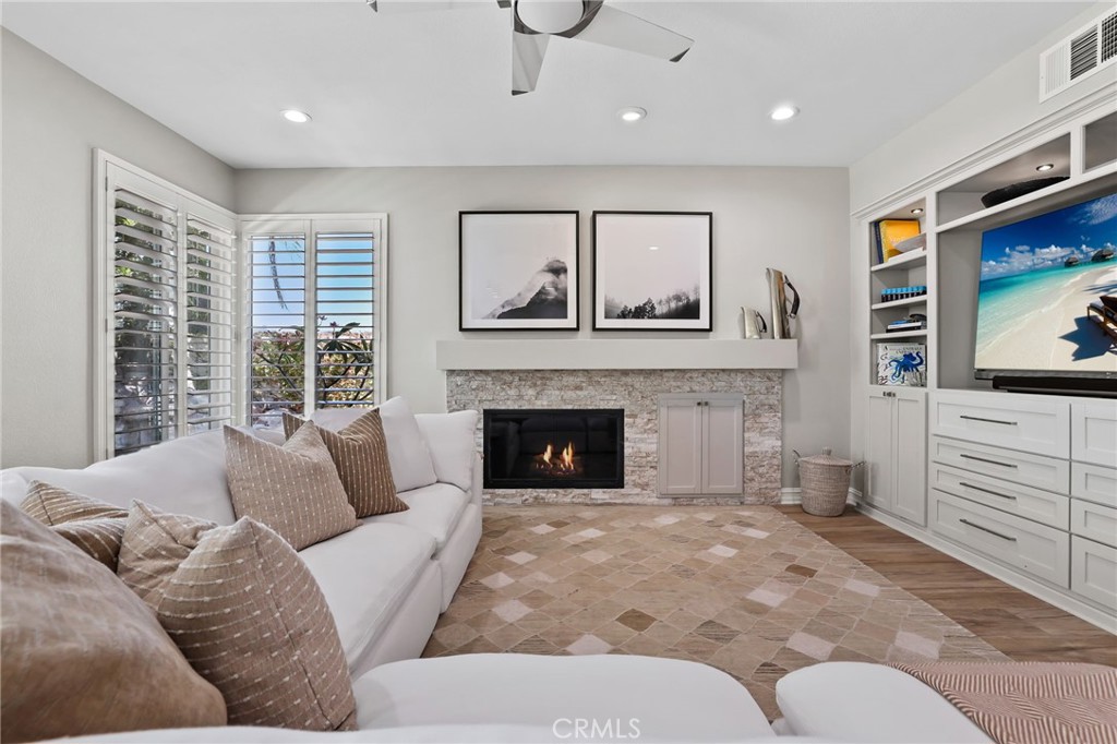 Enjoy a cozy evening relaxing by the fireplace while watching your favorite movie. - 5 Mountain Gate, Coto de Caza CA 92679 - photo 22