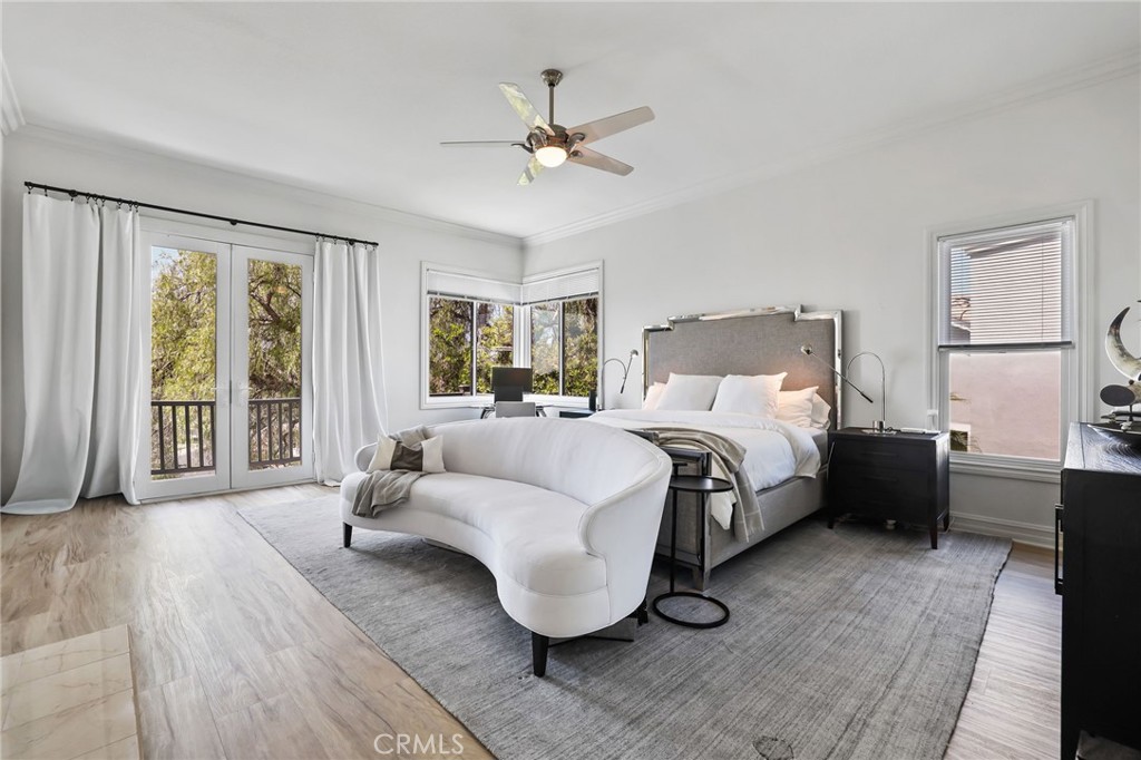 Primary Bedroom Suiite with Balcony - 5 Mountain Gate, Coto de Caza CA 92679 - photo 31