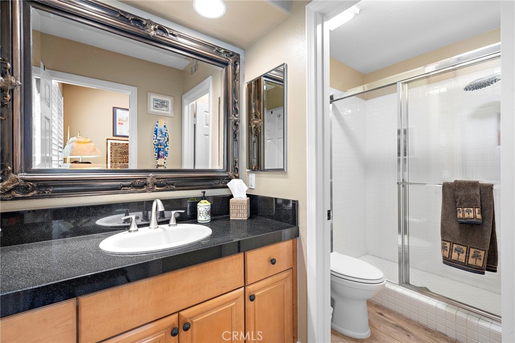 main floor ensuite bath - 6 Lafayette, Coto de Caza CA 92679 - photo 36