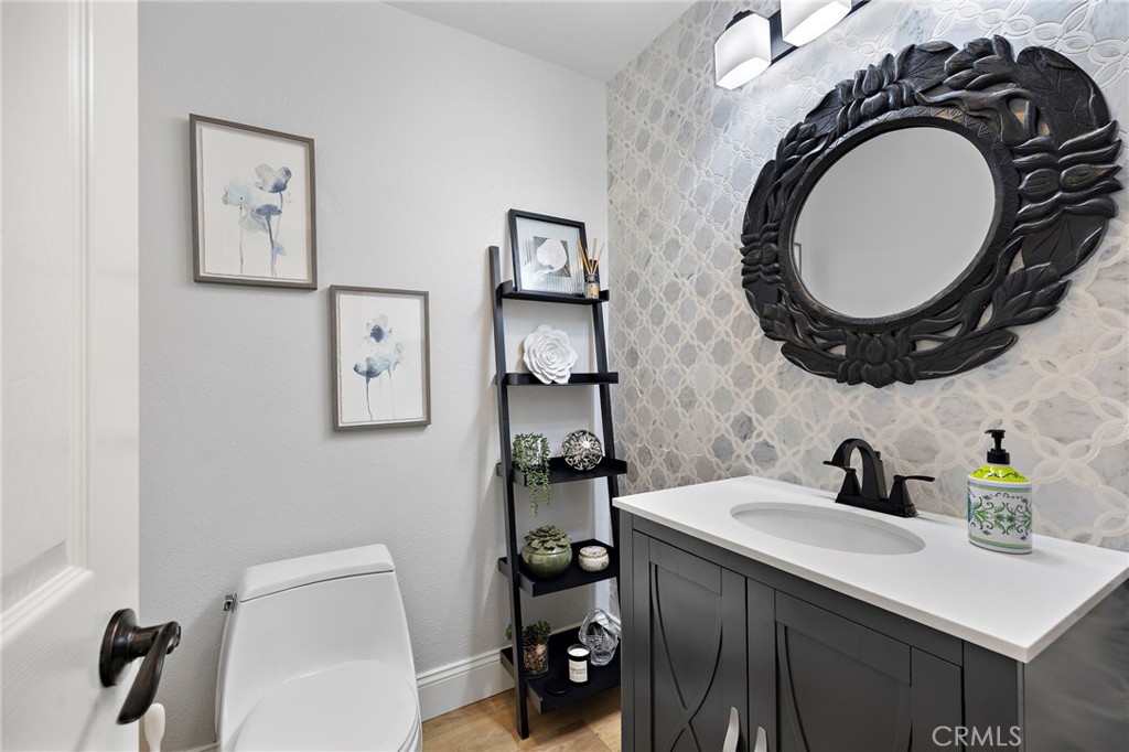 main floor powder room - 6 Lafayette, Coto de Caza CA 92679 - photo 37