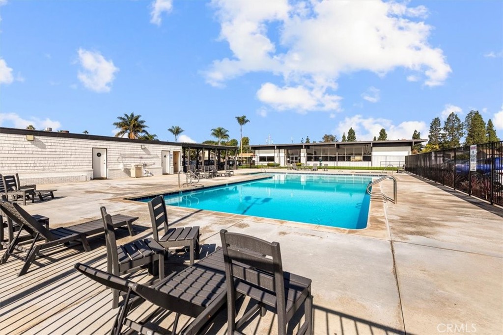 Pool area & kiddie pool at Lincoln Center Mobile Home Park - 9080 Bloomfield Avenue 153, Cypress CA 90630 - photo 22
