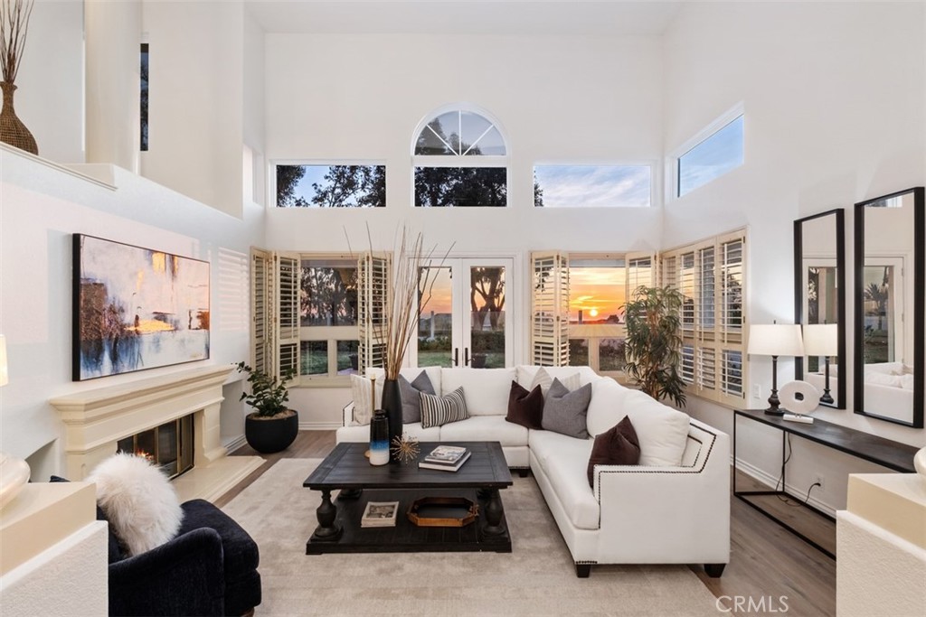 Enjoy amazing sunsets over Pacific while enjoying life in this gorgeous living room. - 11 Porto Cervo Drive, Dana Point CA 92629 - photo 1