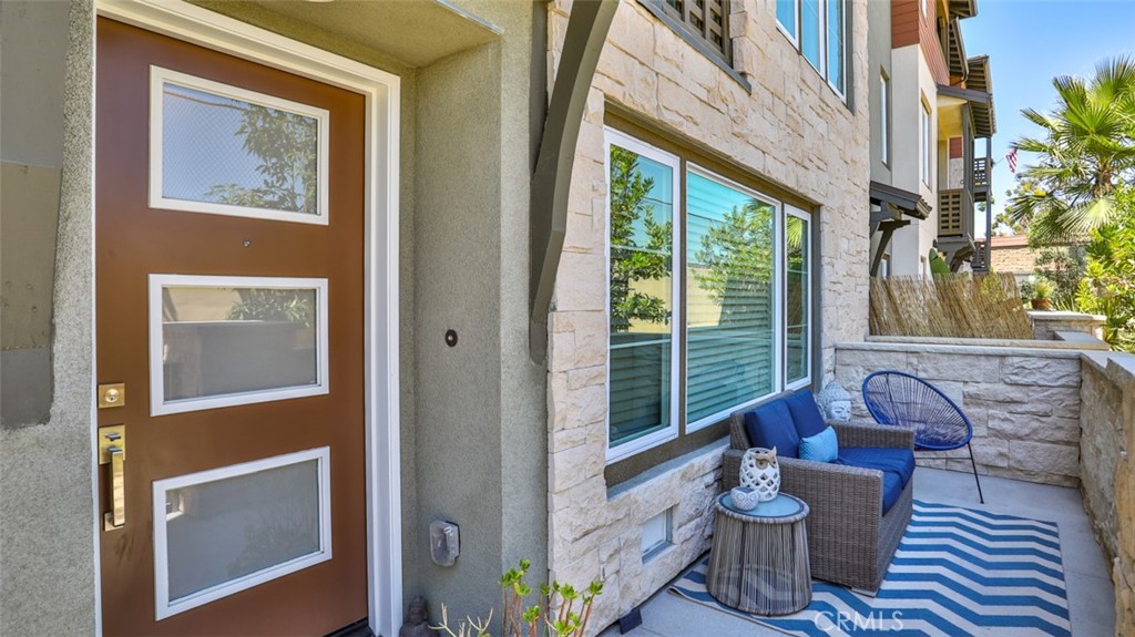 Front porch. 1 of 2 outdoor areas. - 1207 Doheny Way, Dana Point CA 92629 - photo 40