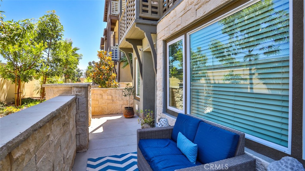 Front porch. 1 of 2 outdoor areas. - 1207 Doheny Way, Dana Point CA 92629 - photo 41