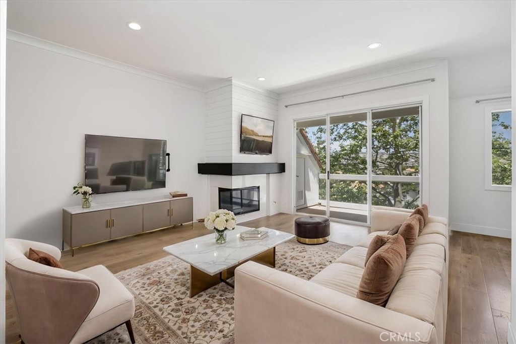 Enjoy your living room- digitally staged - 13 La Paloma, Dana Point CA 92629 - photo 1