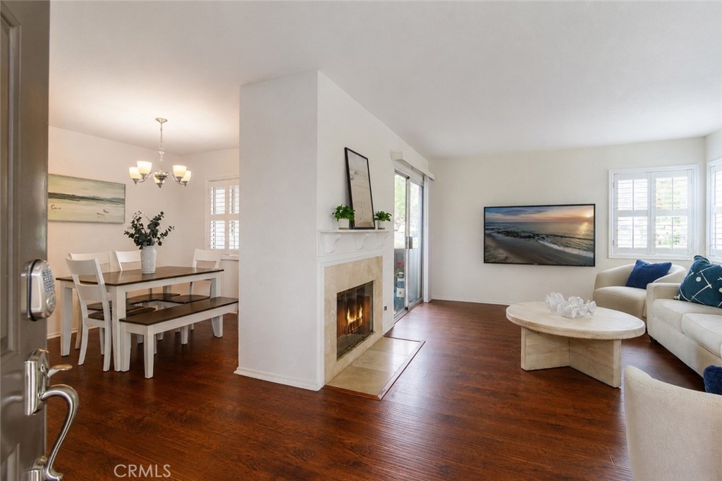 Digitally Altered Image – TV stand and cords have been digitally removed. Original photo follows. - 14 Corniche #A, Dana Point CA 92629 - photo 9
