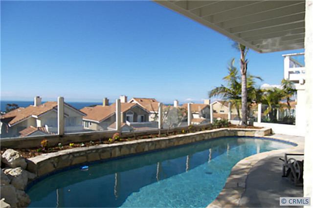 Pool and Ocean View from lower level - 19 NEW YORK Court, Dana Point CA 92629 - photo 1