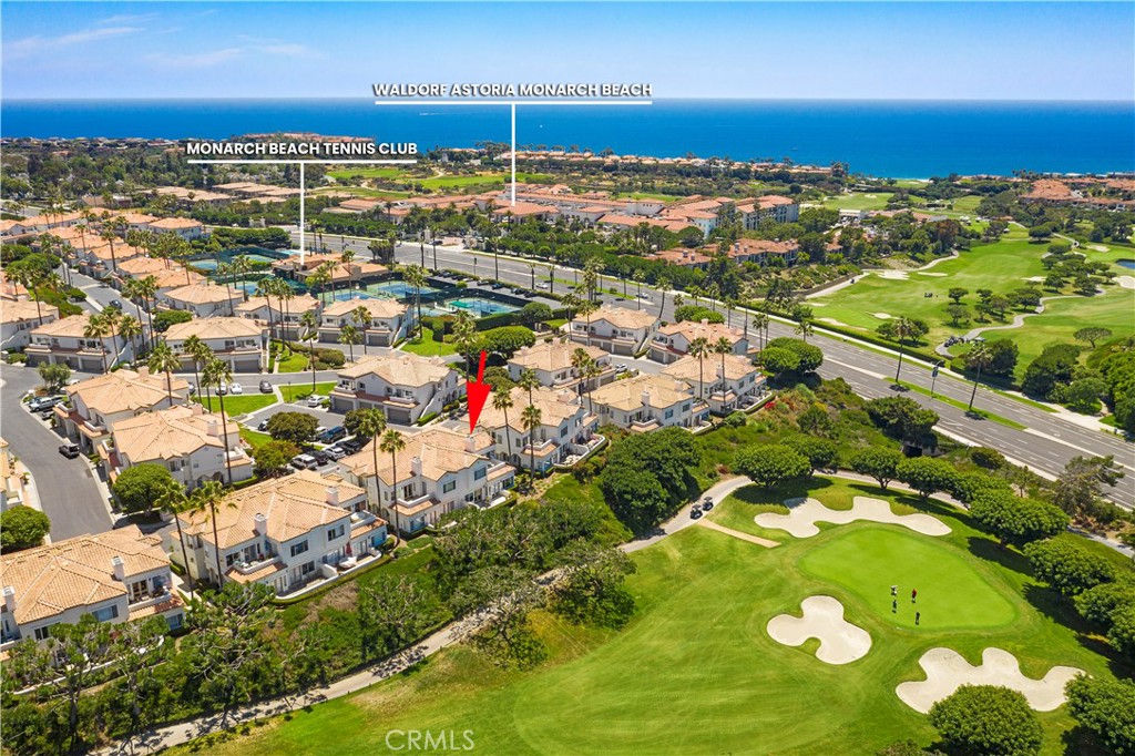 Panoramic Views of the 17th Green and Ocean and walking distance to the Monarch Beach Tennis Club and Waldorf Astoria Mo - 21 Wightman Court, Dana Point CA 92629 - photo 1