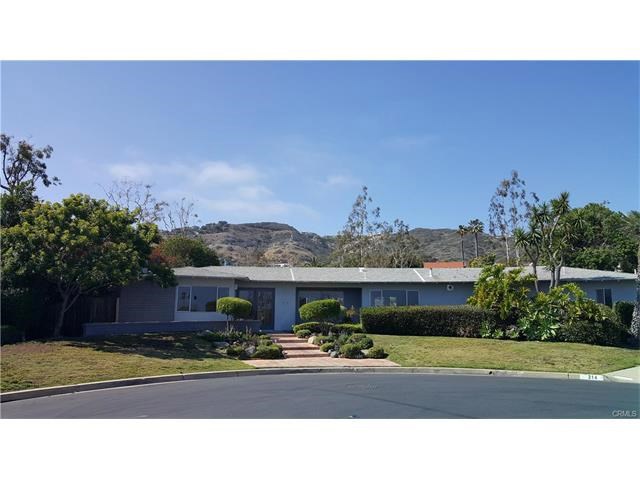 End of quiet & private cul-de-sac street w/ plenty of parking, sided by only one neighbor! - 214 Monarch Bay Drive, Dana Point CA 92629 - photo 1