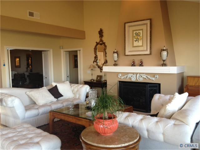 Spacious living room with Cozy Fireplace for family gatherings. - 23231 MINDANAO Circle, Dana Point CA 92629 - photo 1