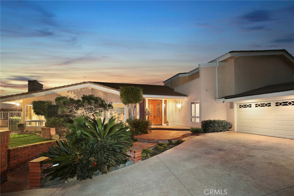 Lovely front façade in evening light - 23231 Tasmania Circle, Dana Point CA 92629 - photo 1