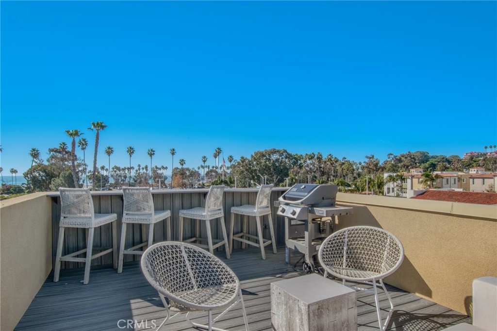 Roof top deck with 360 degree views - built in bar with seating, BBQ and seating area - 2353 Doheny Way, Dana Point CA 92629 - photo 1