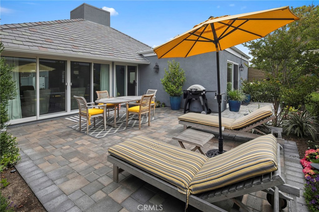 Secluded Backyard and Patio with new paver stones - 23612 Verrazanno Bay, Dana Point CA 92629 - photo 1