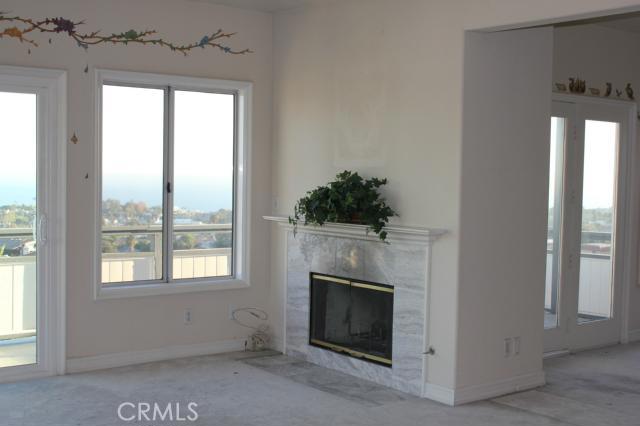 Upstairs fireplace in living rom. - 24524 Alta Vista Drive, Dana Point CA 92629 - photo 1