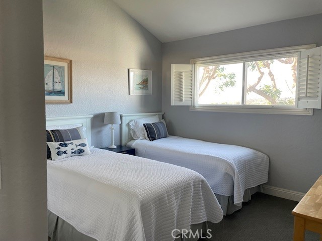 3rd bedroom upstairs has twin beds. - 24561 D Harbor View Drive 13, Dana Point CA 92629 - photo 16