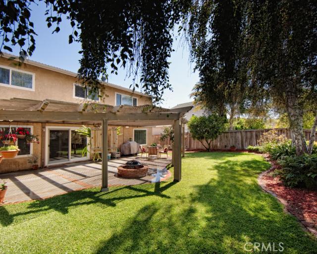 Cool Breezes in the Large Private Back yard with Shady trees and Large patio with awning - 24602 Priscilla Drive, Dana Point CA 92629 - photo 1