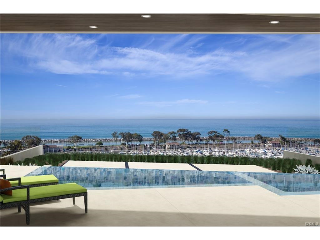 Conceptual View from the great room with infinity pool. - 24682 El Camino Capistrano, Dana Point CA 92629 - photo 1