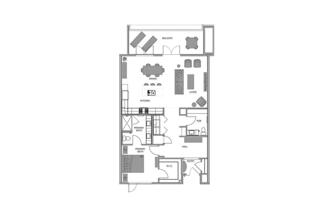 Open Floor Plan - 24722 Del Prado 404, Dana Point CA 92629 - photo 4