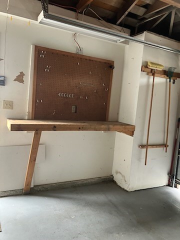 Small workbench in Garage - 24736 Meridian Drive 28, Dana Point CA 92629 - photo 16