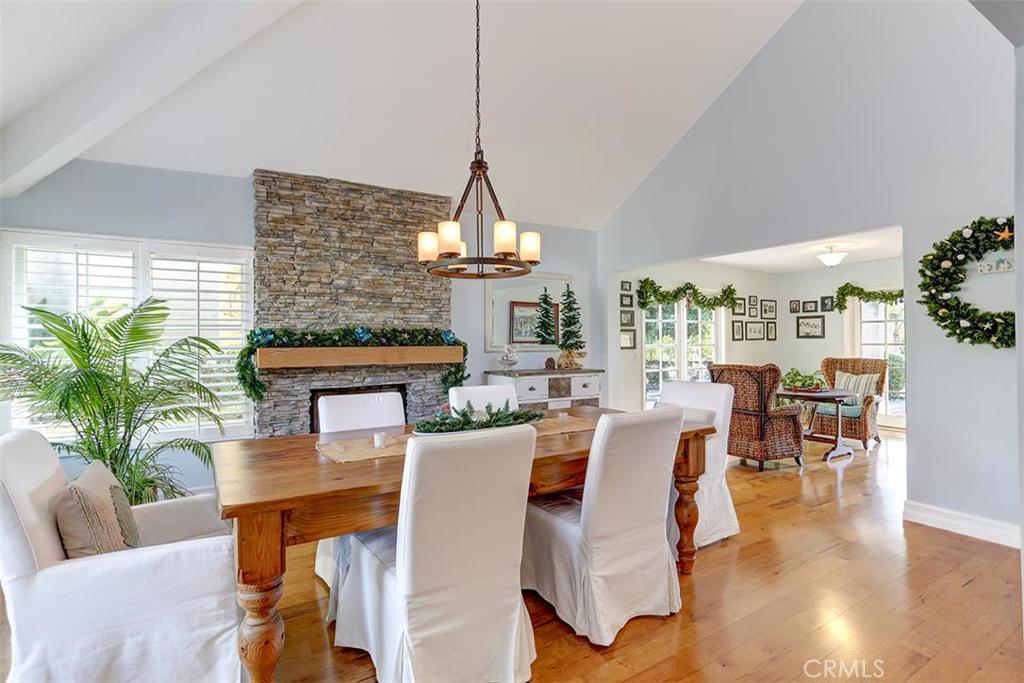 Formal living just became formal dining room with raised hearth fire place! Versatile and perfect for multiple uses! See - 24864 Danafir, Dana Point CA 92629 - photo 1
