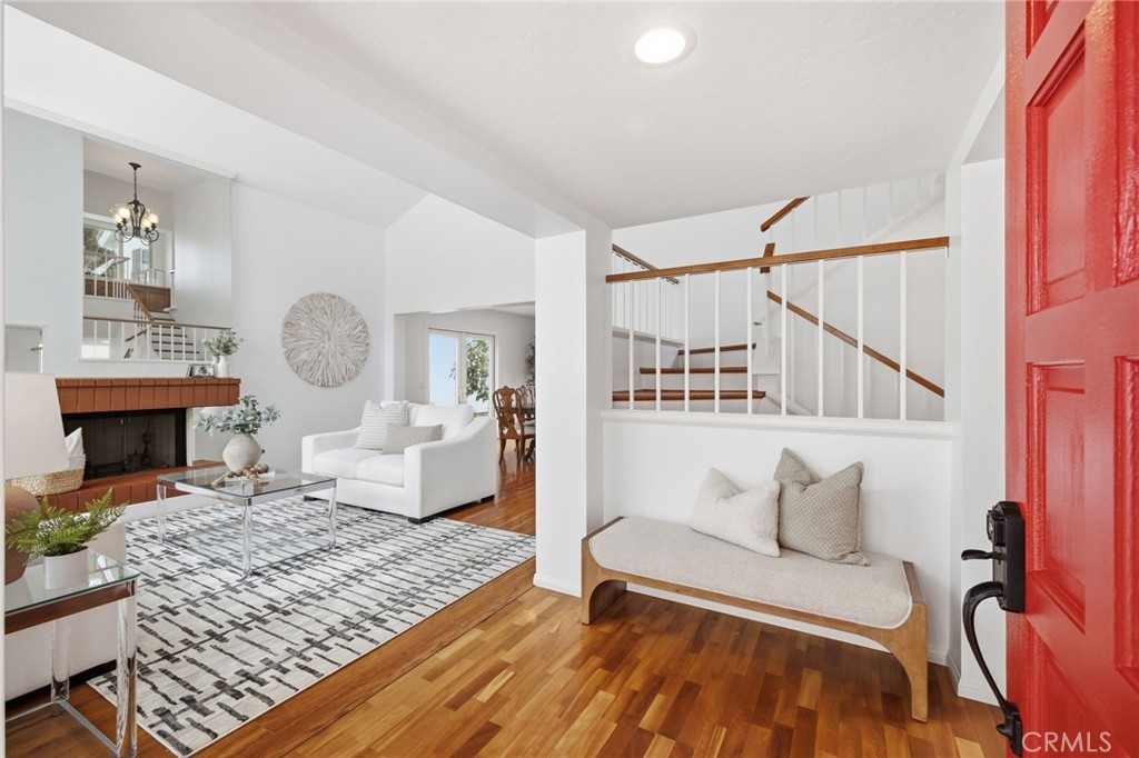 Living room from entrance. - 24901 Danafir, Dana Point CA 92629 - photo 4
