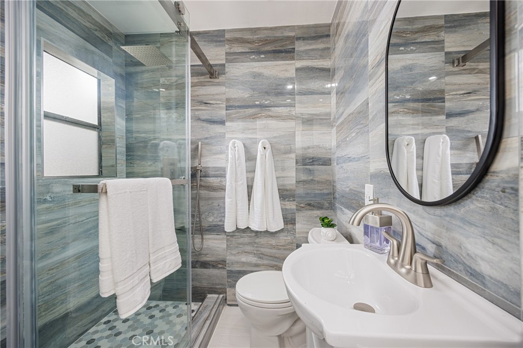 Downstairs Bathroom & Shower - 25656 Fishermans Drive 221, Dana Point CA 92629 - photo 9