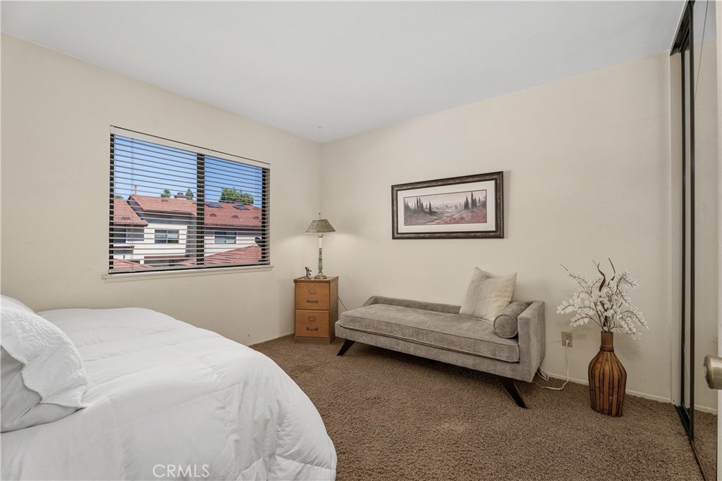 2nd bedroom with mirrored closet doors - 25742 Shell Drive 189, Dana Point CA 92629 - photo 29