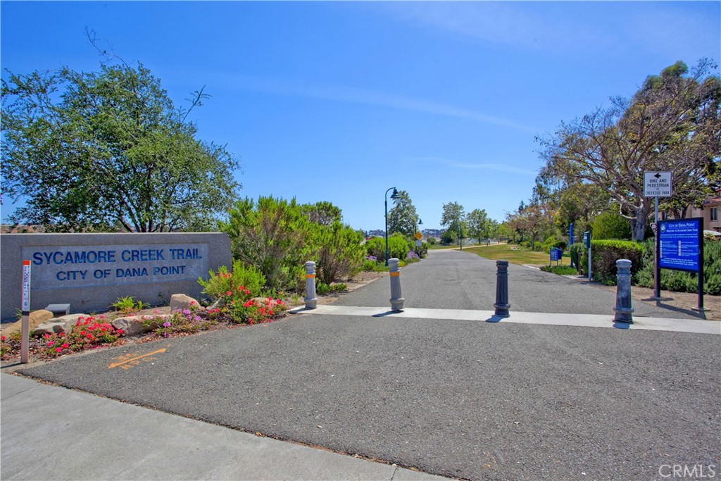 Sycamore Creek Trail entrance - 25742 Shell Drive 189, Dana Point CA 92629 - photo 45