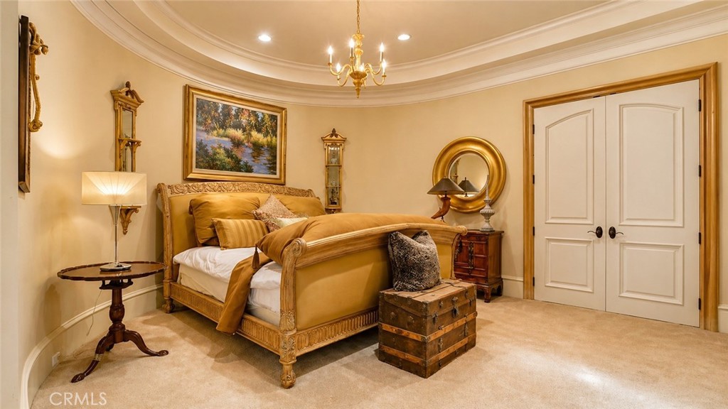 Bedroom 5 with separate entrance and bath. Would be ideal for a Nanny, or Live In Family member. - 26 RITZ COVE, Dana Point CA 92629 - photo 54