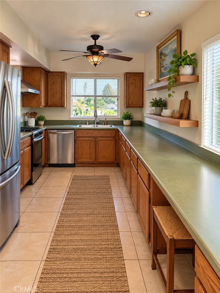 What the kitchen/ dining room unit 2 could look like. AI enhanced - 26905 Avenida Las Palmas, Dana Point CA 92624 - photo 20