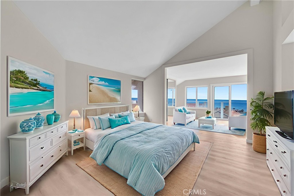 Virtual staged Primary Bedroom - 27 Saint Francis Court, Dana Point CA 92629 - photo 1
