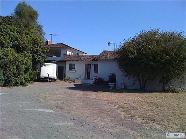 View of lot from Del Gado Road cul-de-sac - 27012 DEL GADO Road, Dana Point CA 92624 - photo 1