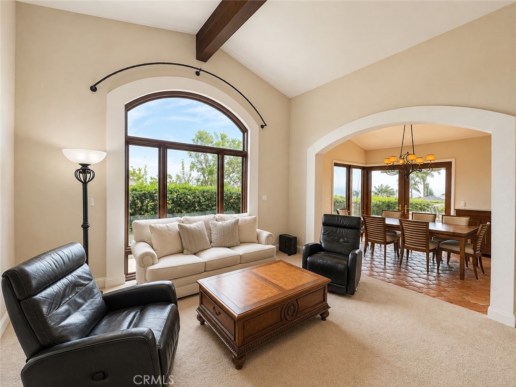 Formal dining room with an ocean view - 32355 Via Antibes, Dana Point CA 92629 - photo 10