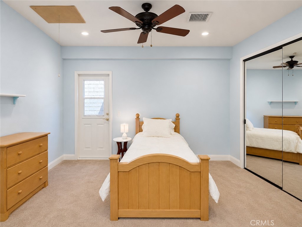 Bedroom two with a private entrance - 32355 Via Antibes, Dana Point CA 92629 - photo 23