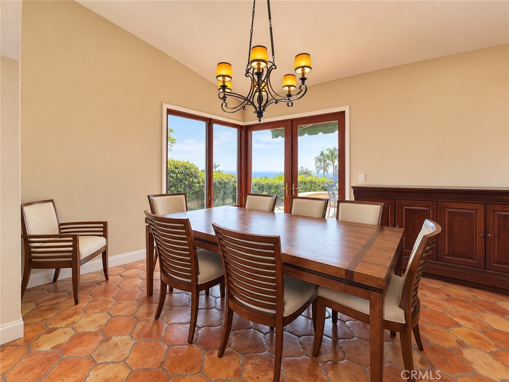 The formal dining room has great ocean views - 32355 Via Antibes, Dana Point CA 92629 - photo 41