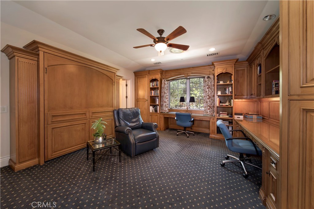 OFFICE/LIBRARY/3RD ENSUITE BEDROOM WITH MURPHY BED - 32572 Balearic, Dana Point CA 92629 - photo 16