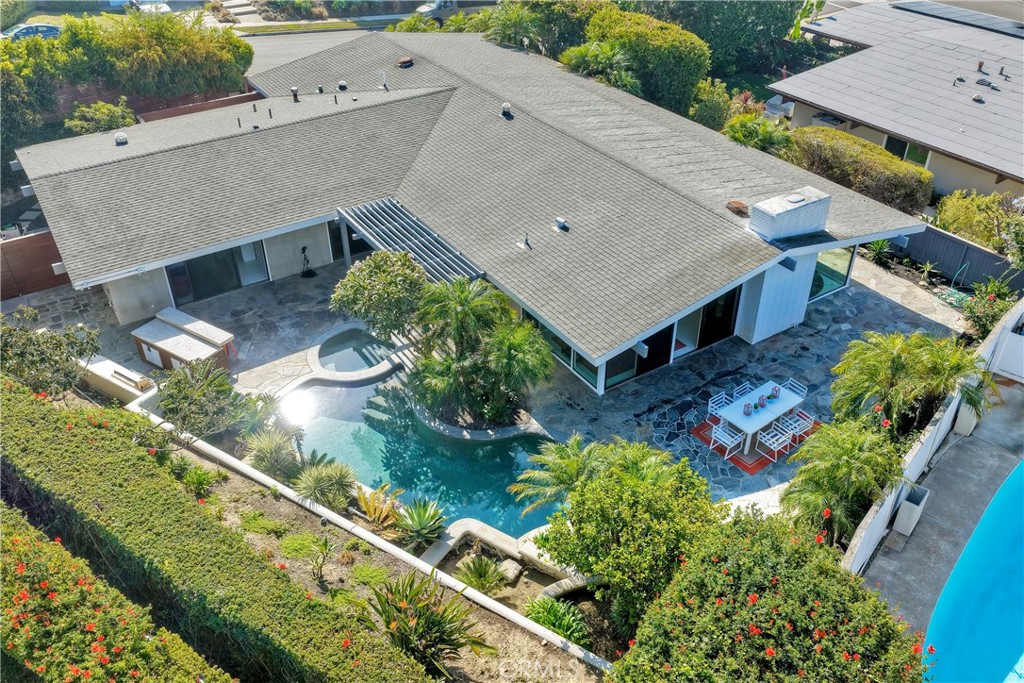 Overview of home and pool, BBQ Island to left of pool - 32641 ADRIATIC Drive, Dana Point CA 92629 - photo 1