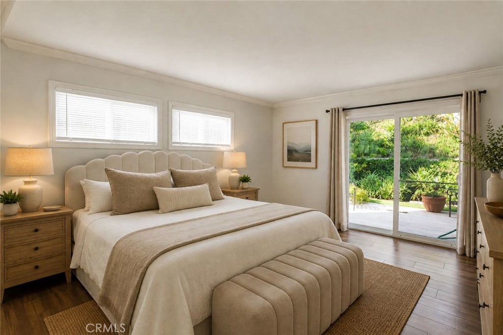 Virtually Staged Primary Bedroom - 32702 Seven Seas Drive, Dana Point CA 92629 - photo 16
