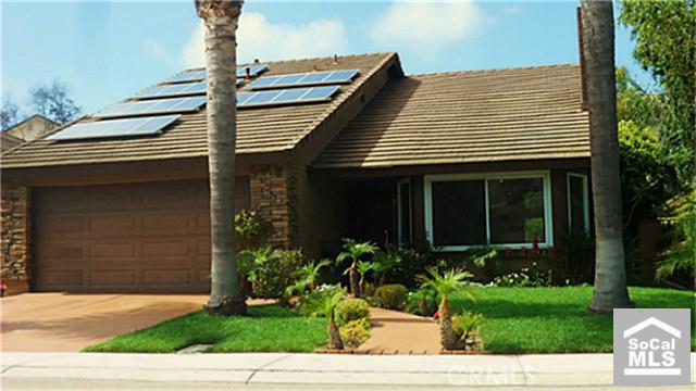 Great curb appeal! Solar panels on the roof provide the home's electricity. Your meter may even spin backward! - 32872 DANAPOPLAR, Dana Point CA 92629 - photo 1