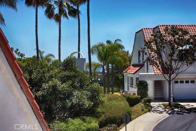 View From Front Porch ~ Peek Ocean View - 33 La Paloma, Dana Point CA 92629 - photo 1