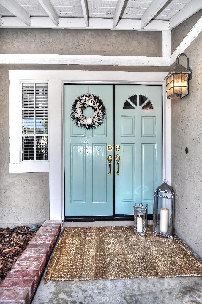 Very welcoming beach house front doors! - 33061 Sea Bright Drive, Dana Point CA 92629 - photo 1