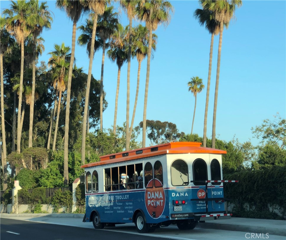 Dana Point Trolley stop on PCH in front of Sout Cove community. - 3319 Doheny Way, Dana Point CA 92629 - photo 68