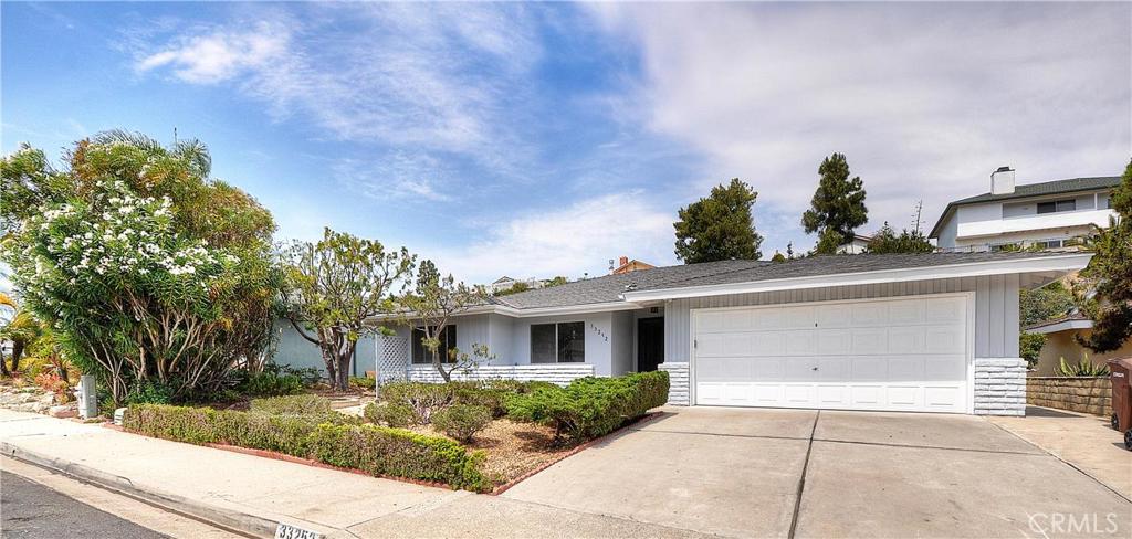 Single level beach home with a newly painted exterior. - 33252 Sea Bright Drive, Dana Point CA 92629 - photo 1